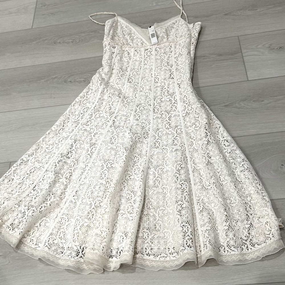 NWT Elie Tahari Lace Slipdress